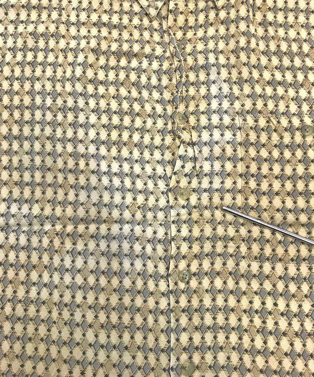 CAMPIA MODA 半袖柄シャツ