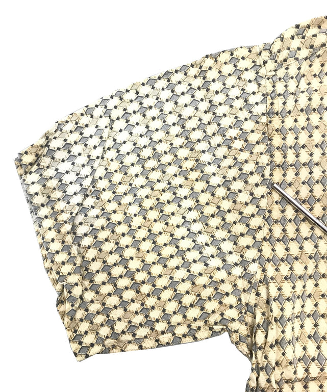 CAMPIA MODA 半袖柄シャツ