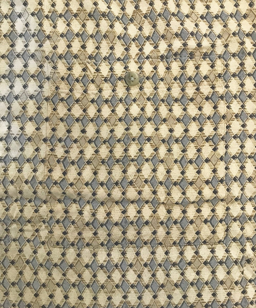 CAMPIA MODA 半袖柄シャツ