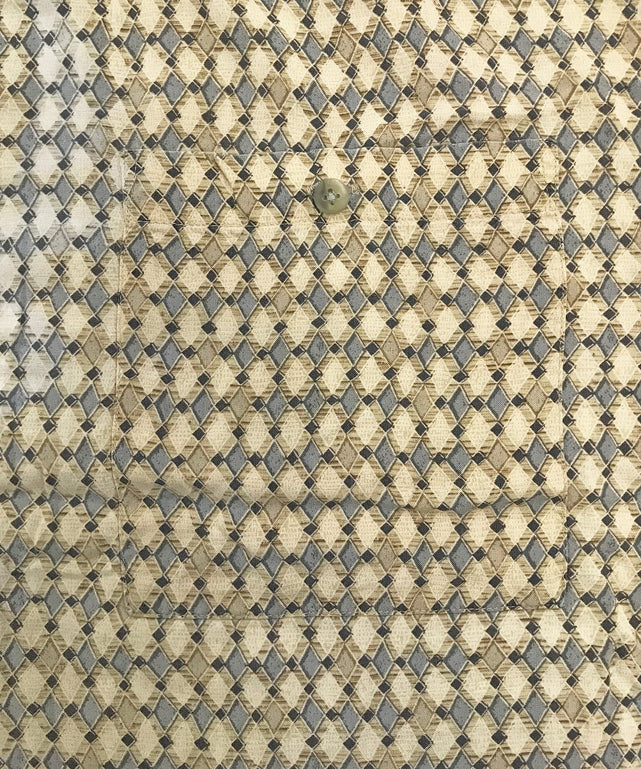 CAMPIA MODA 半袖柄シャツ