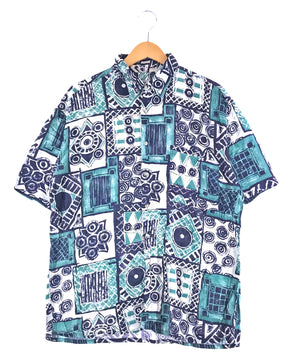 417 by VAN HEUSEN 半袖柄シャツ