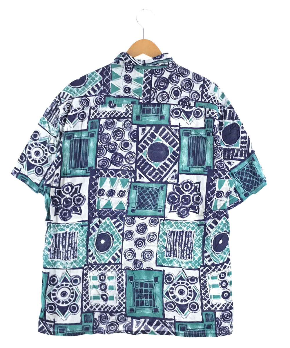 417 by VAN HEUSEN 半袖柄シャツ