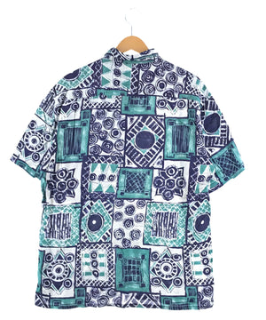 417 by VAN HEUSEN 半袖柄シャツ