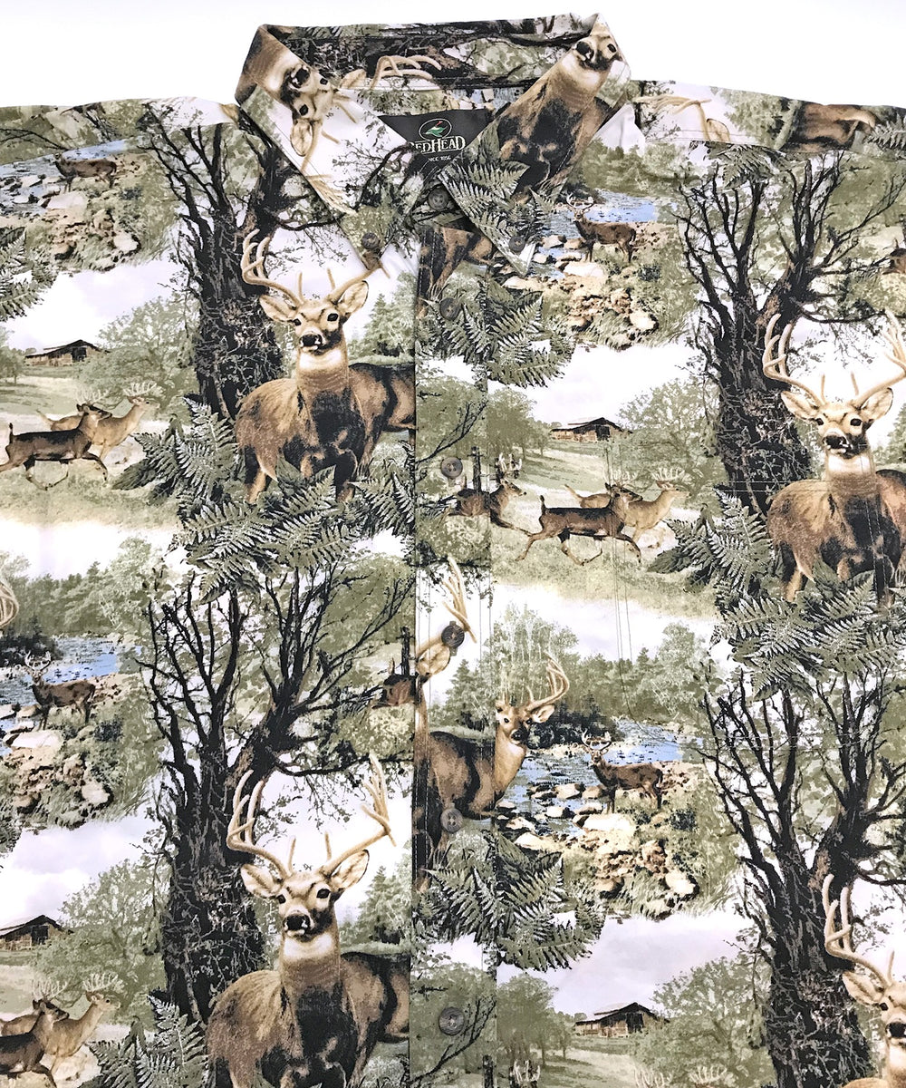 REDHEAD アニマル 半袖柄シャツ