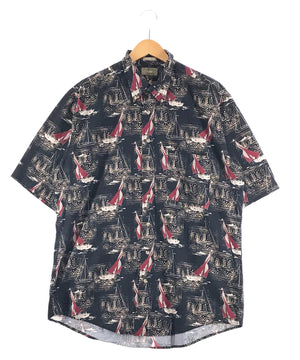 NATURAL ISSUE 半袖柄シャツ