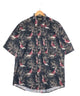 NATURAL ISSUE 半袖柄シャツ
