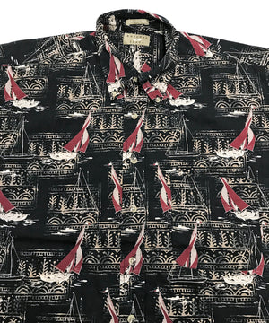 NATURAL ISSUE 半袖柄シャツ