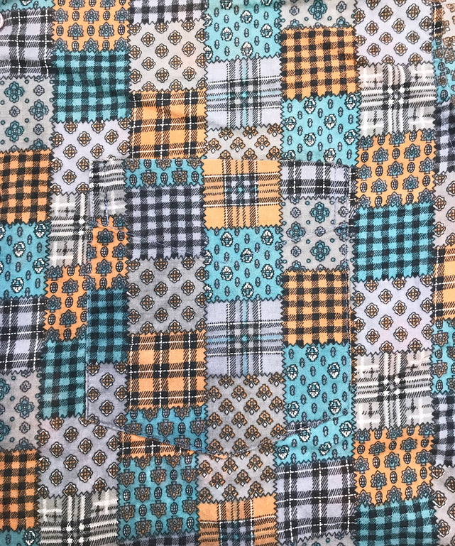 A LA FOLIE 半袖柄シャツ クレイジーパターン