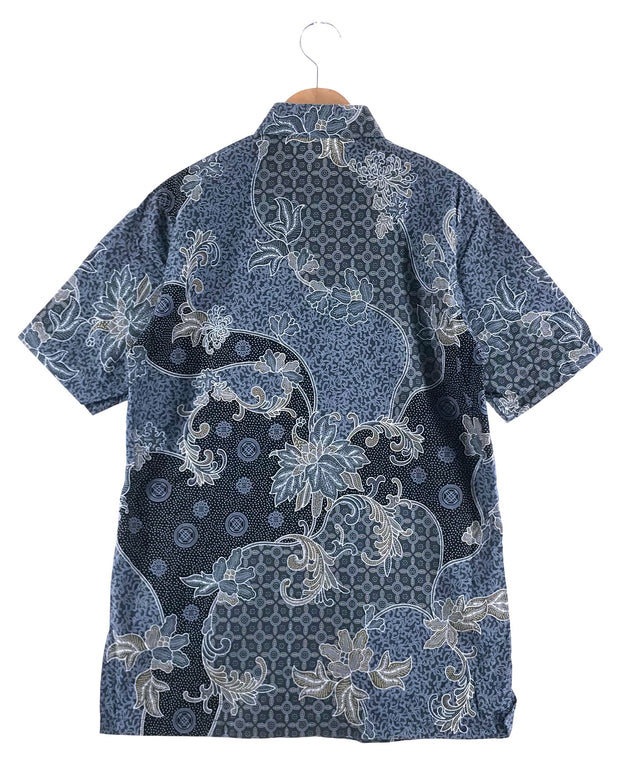 Batik Keris 半袖柄シャツ