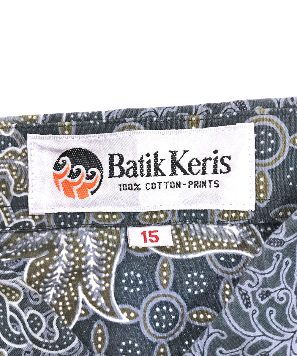 Batik Keris 半袖柄シャツ