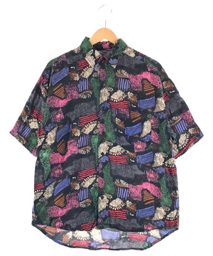 BAHAMA BAY CLUB 半袖柄シャツ