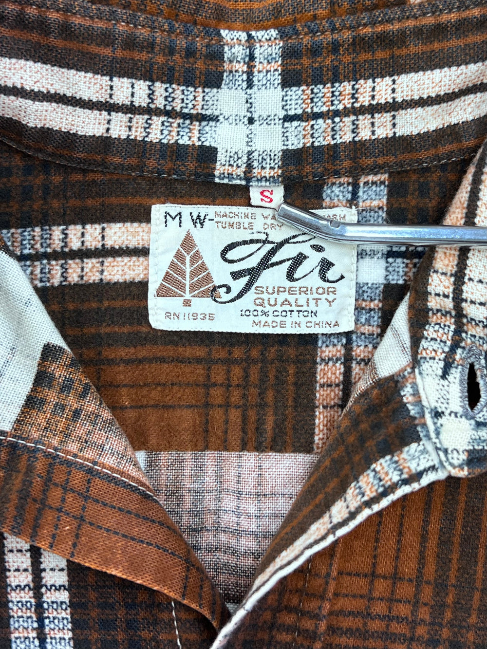 60's Vintage ネルシャツ