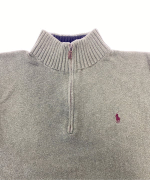 Ralph LaurenブランドハーフZIPニット