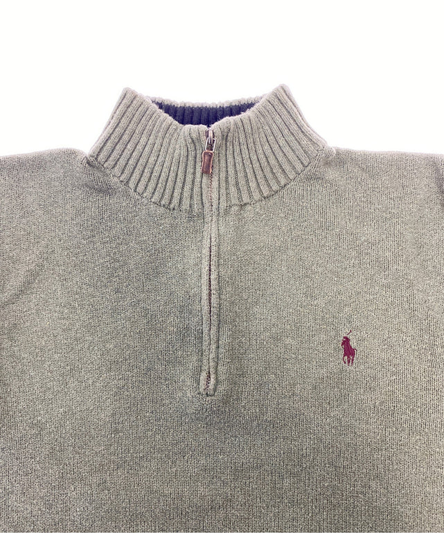 Ralph LaurenブランドハーフZIPニット