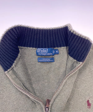 Ralph LaurenブランドハーフZIPニット