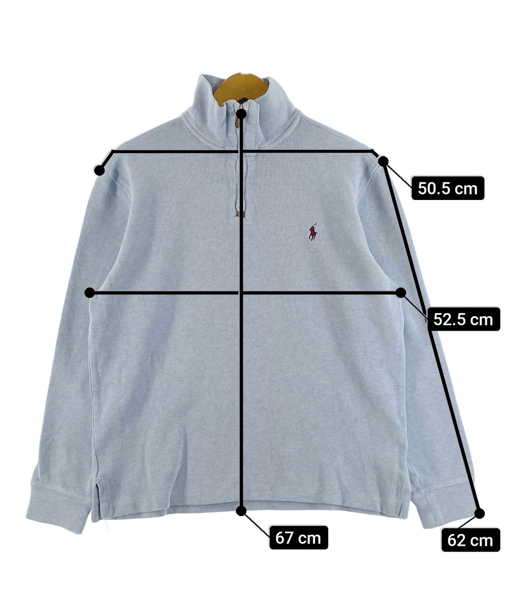 Ralph LaurenブランドハーフZIPニット