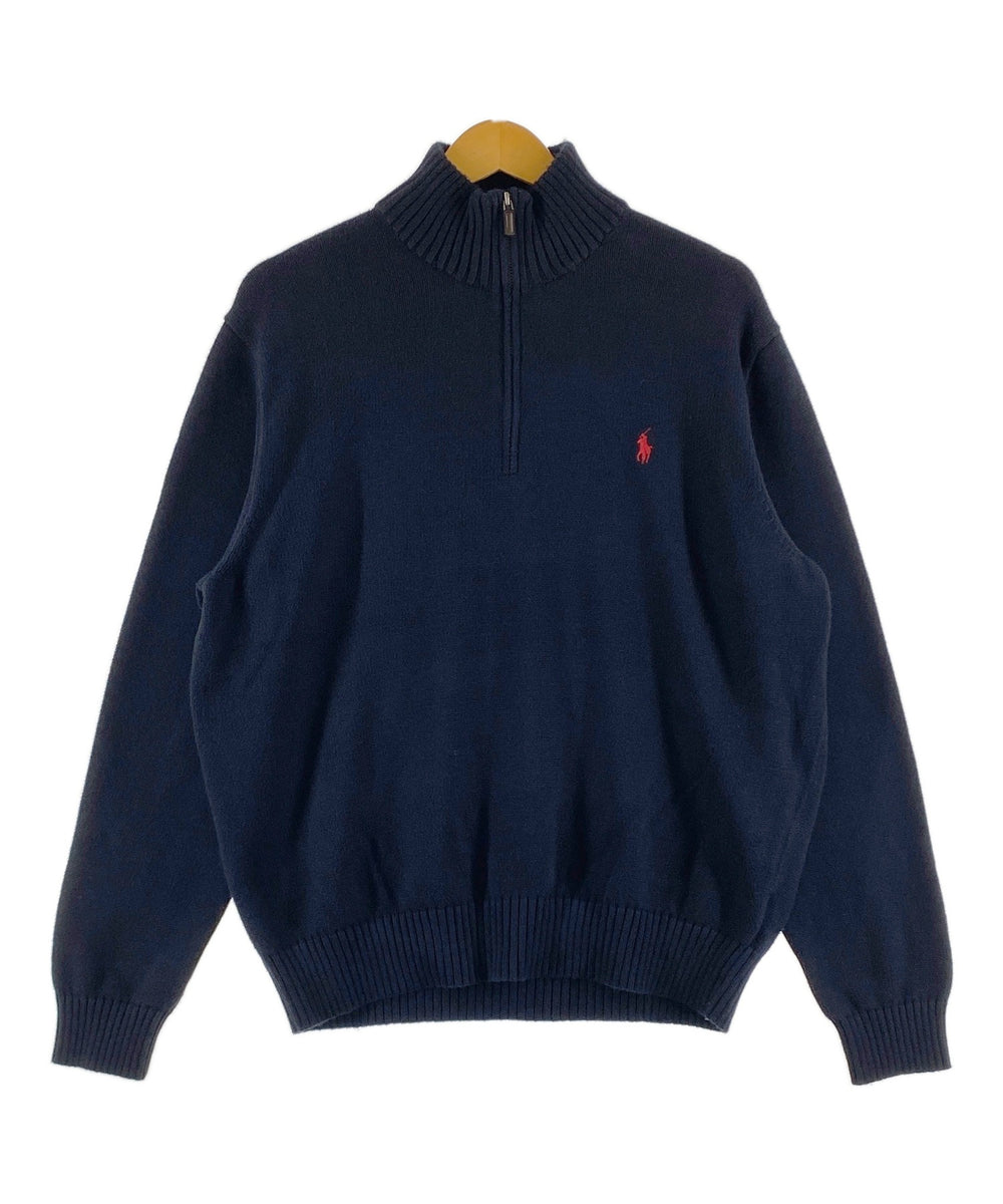 Ralph LaurenブランドハーフZIPニット
