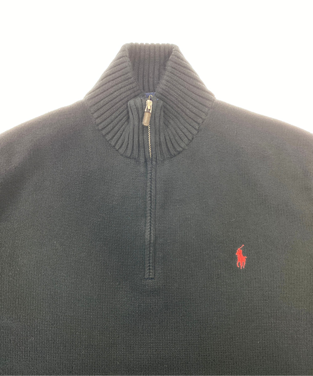 Ralph LaurenブランドハーフZIPニット