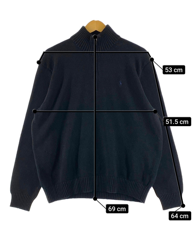 Ralph LaurenブランドハーフZIPニット