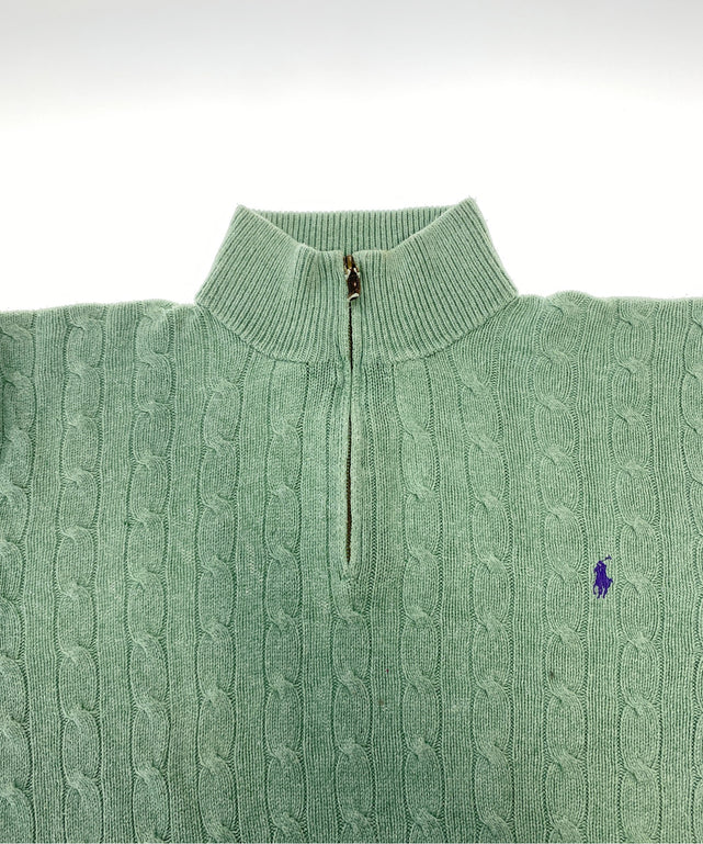 Ralph LaurenブランドハーフZIPニット