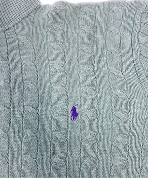 Ralph LaurenブランドハーフZIPニット