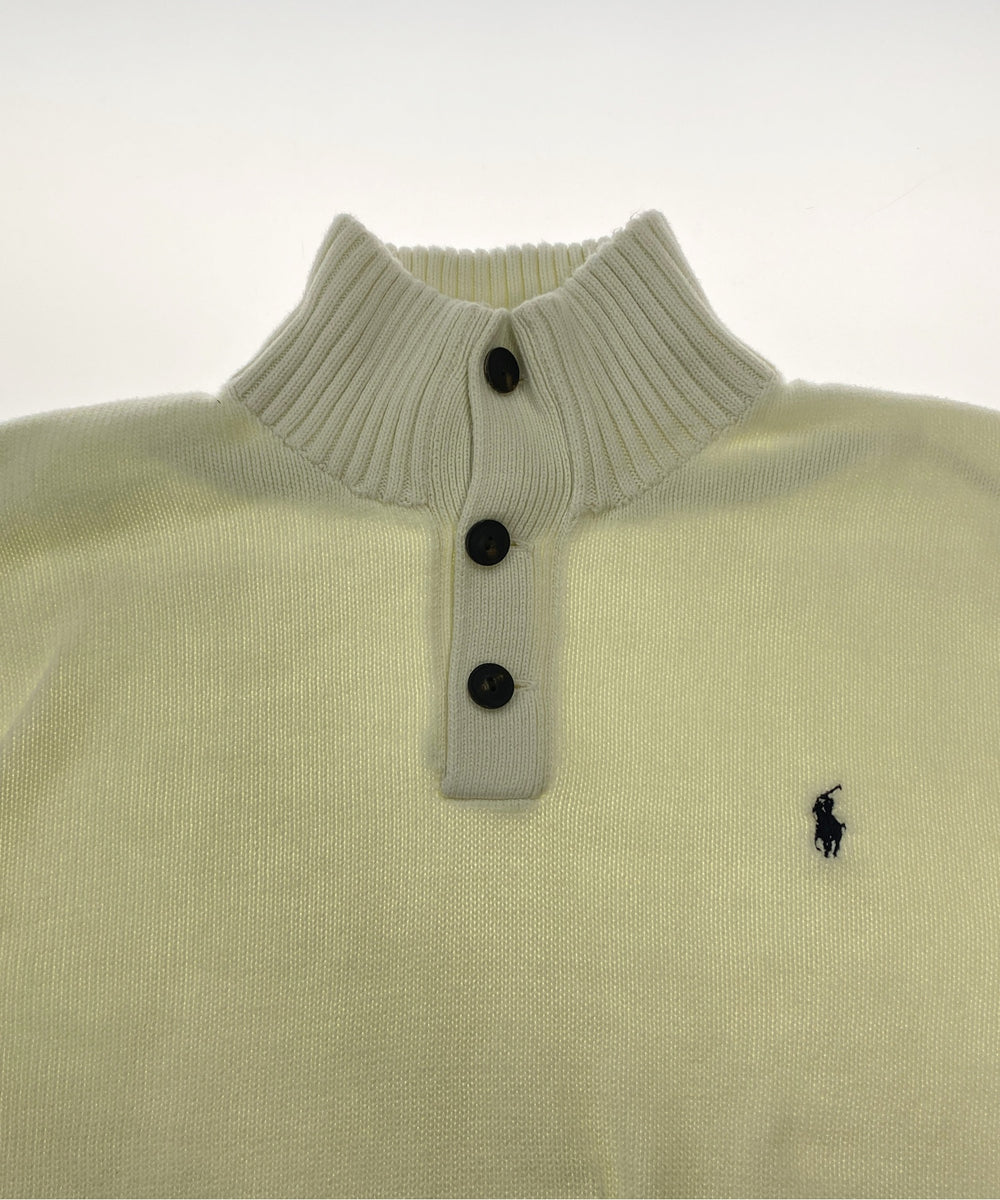 Ralph LaurenブランドハーフZIPニット