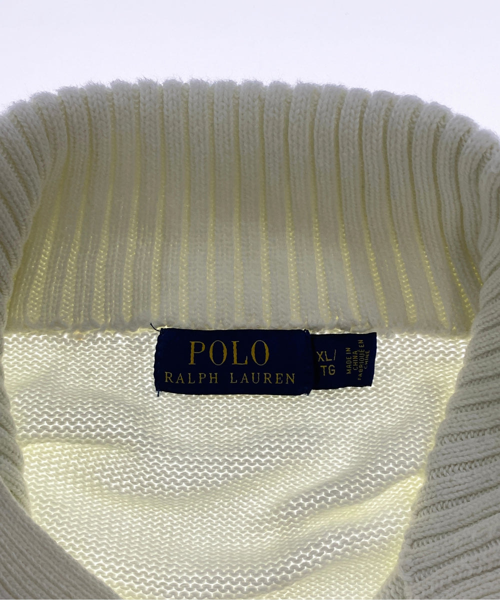 Ralph LaurenブランドハーフZIPニット