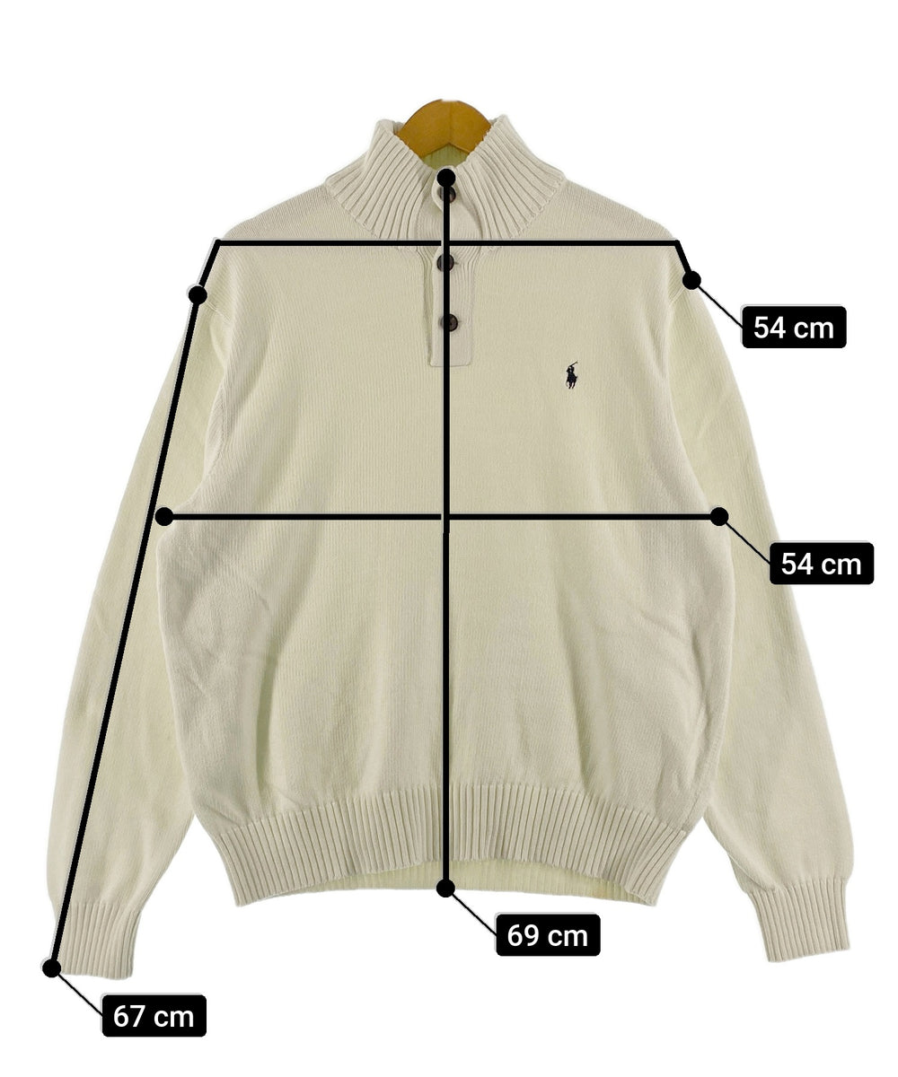 Ralph LaurenブランドハーフZIPニット