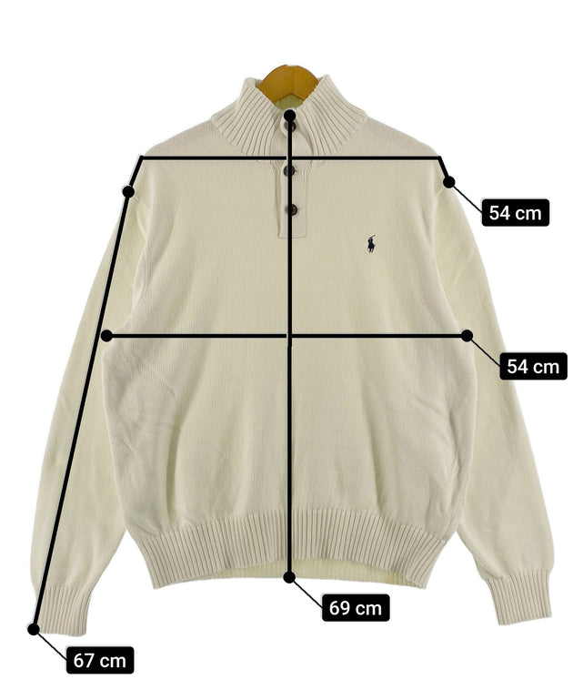 Ralph LaurenブランドハーフZIPニット