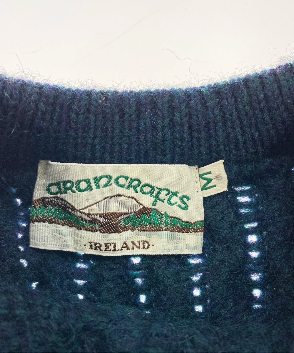 aran craftsフィッシャーマンニット