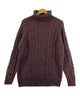 Wool Oversフィッシャーマンニット