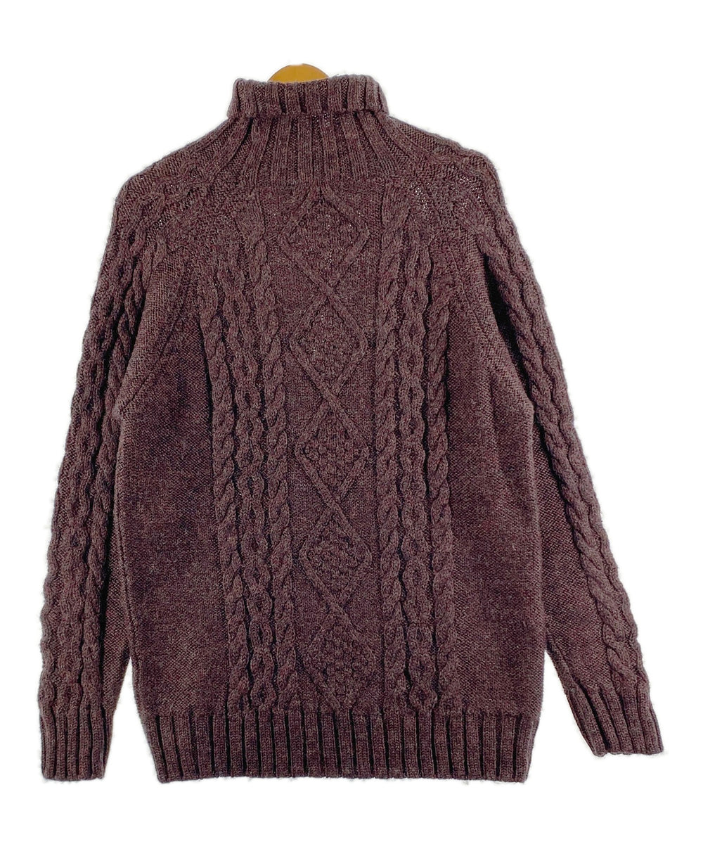 Wool Oversフィッシャーマンニット