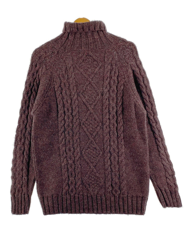 Wool Oversフィッシャーマンニット