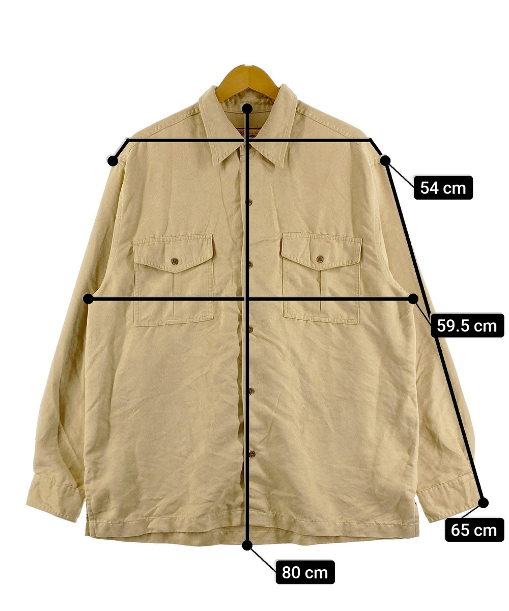 CARIBBEAN JOEフェイクスウェードシャツ