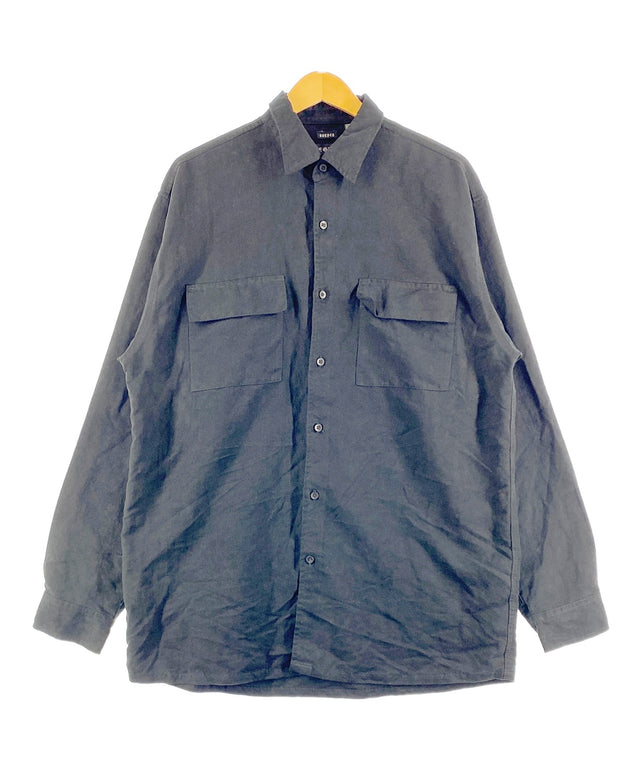 GEORGEフェイクスウェードシャツ