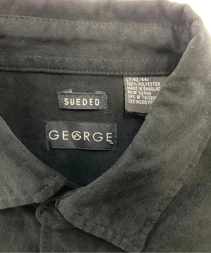 GEORGEフェイクスウェードシャツ
