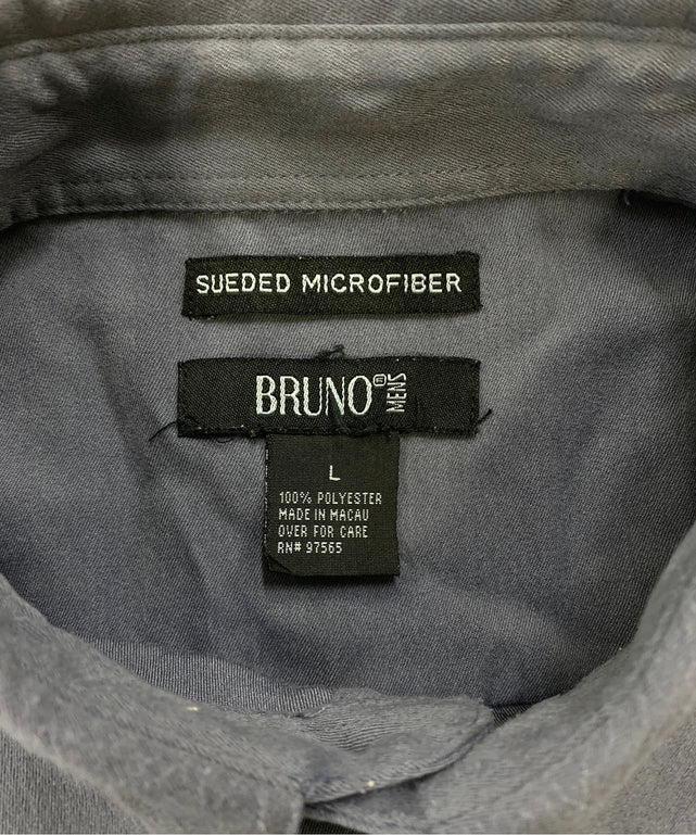 BRUNOフェイクスウェードシャツ