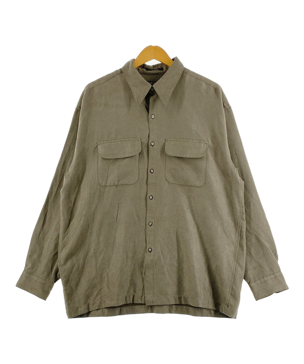 VAN HEUSENフェイクスウェードシャツ