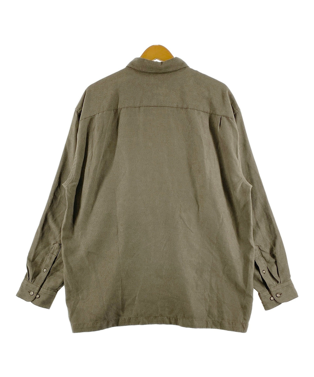 VAN HEUSENフェイクスウェードシャツ