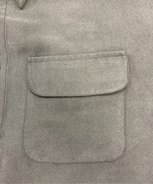 VAN HEUSENフェイクスウェードシャツ