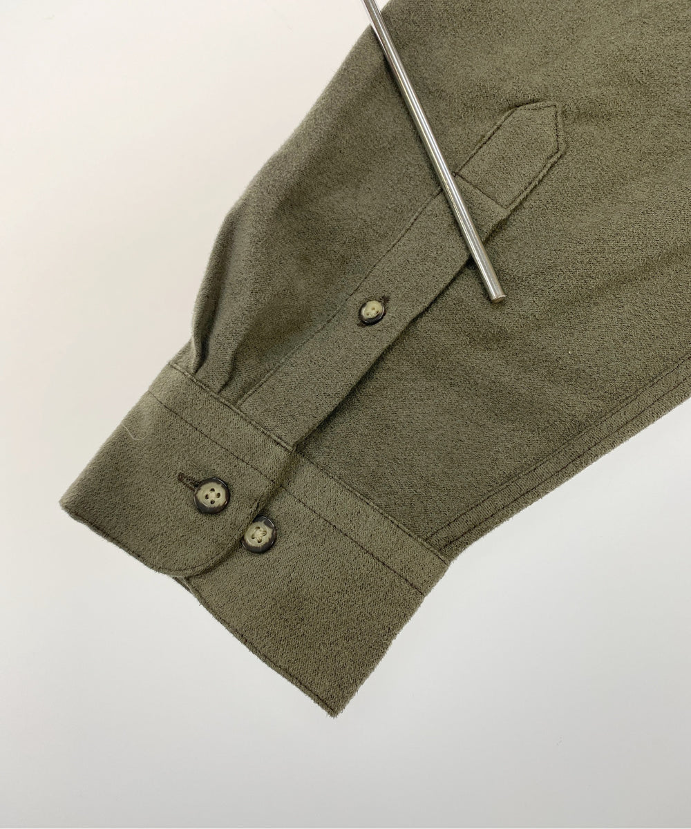 VAN HEUSENフェイクスウェードシャツ