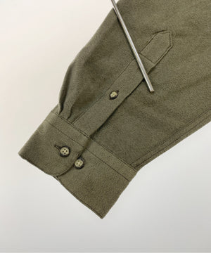 VAN HEUSENフェイクスウェードシャツ