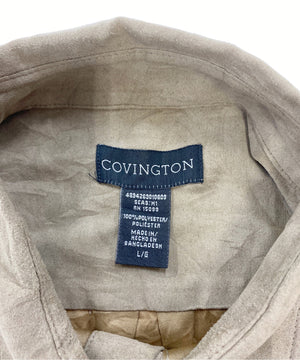 COVINGTONフェイクスウェードシャツ