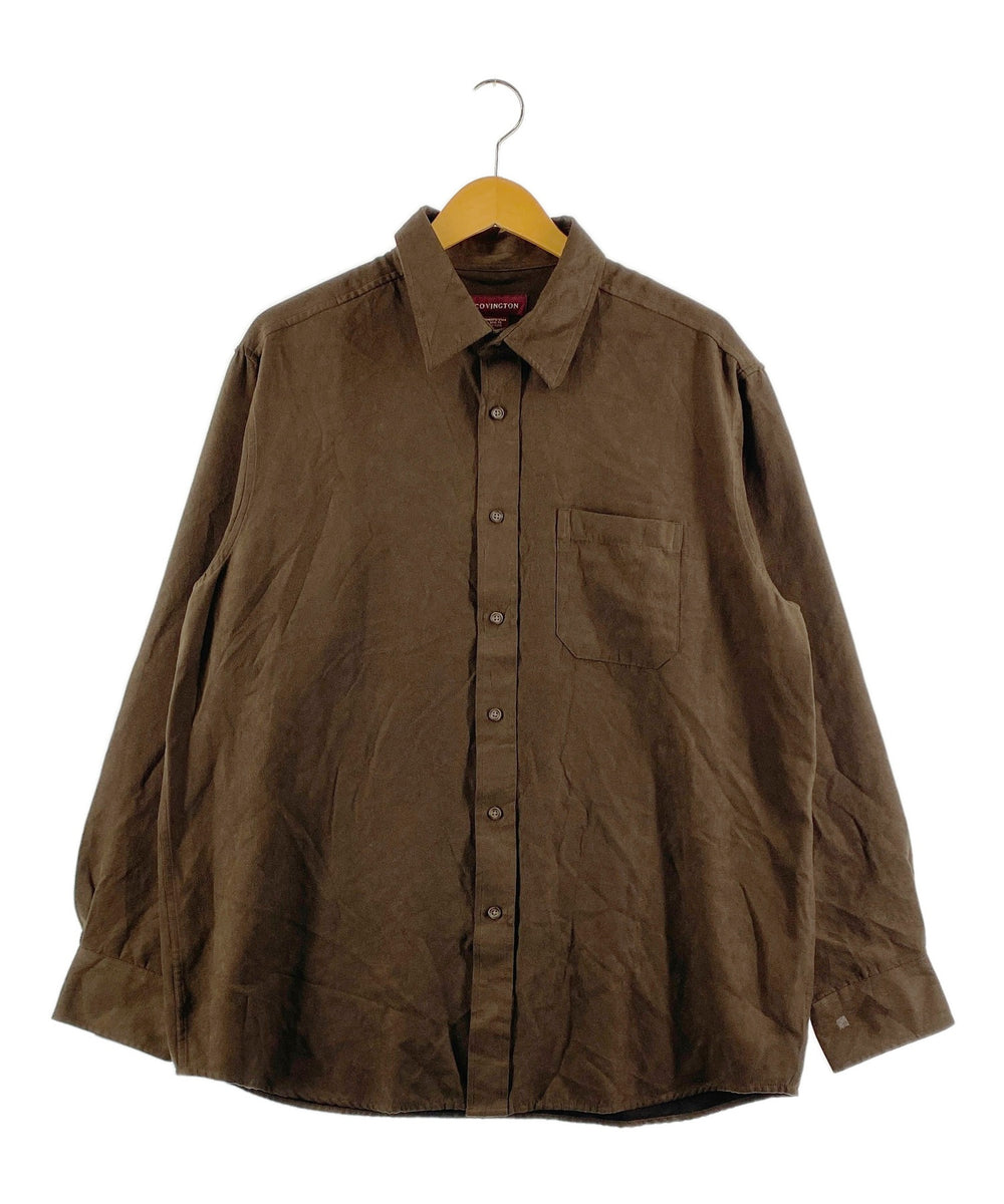 （値下げ中）ブラウン スエード シャツ　送料込み ジャーナルスタンダード JOURNAL STANDARD 《WEB限定予約