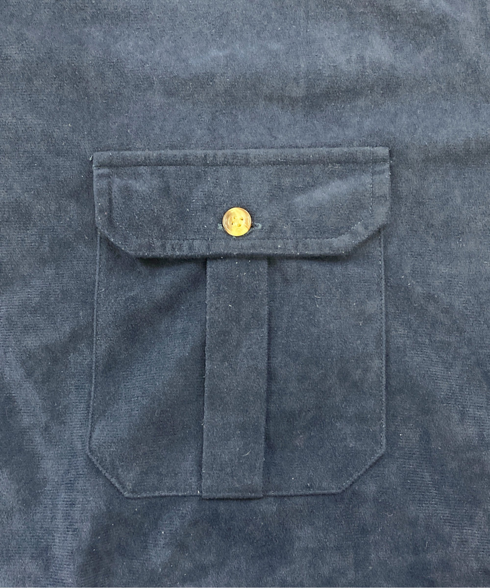 フェイクスウェードシャツ