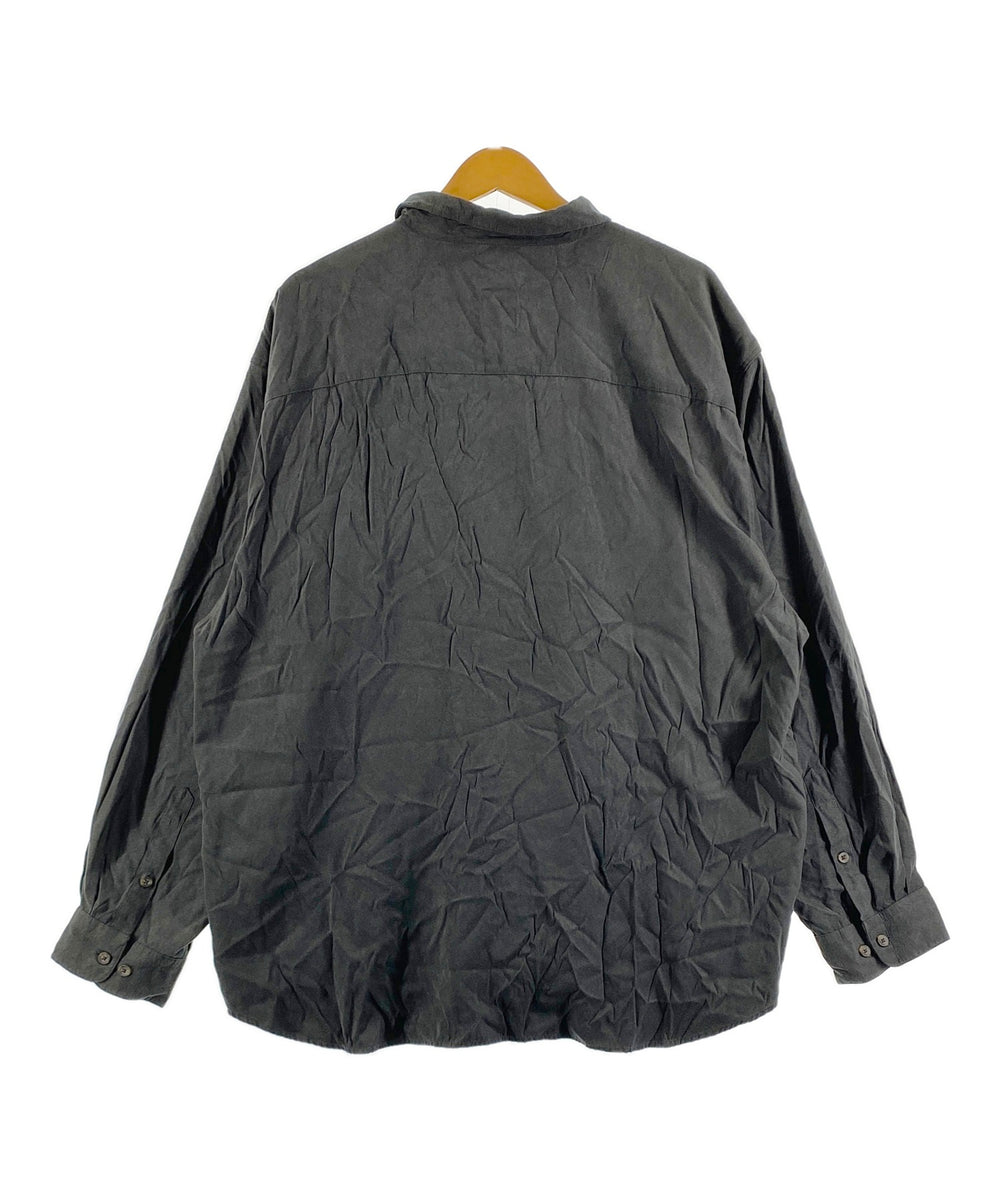 CHERESKINフェイクスウェードシャツ