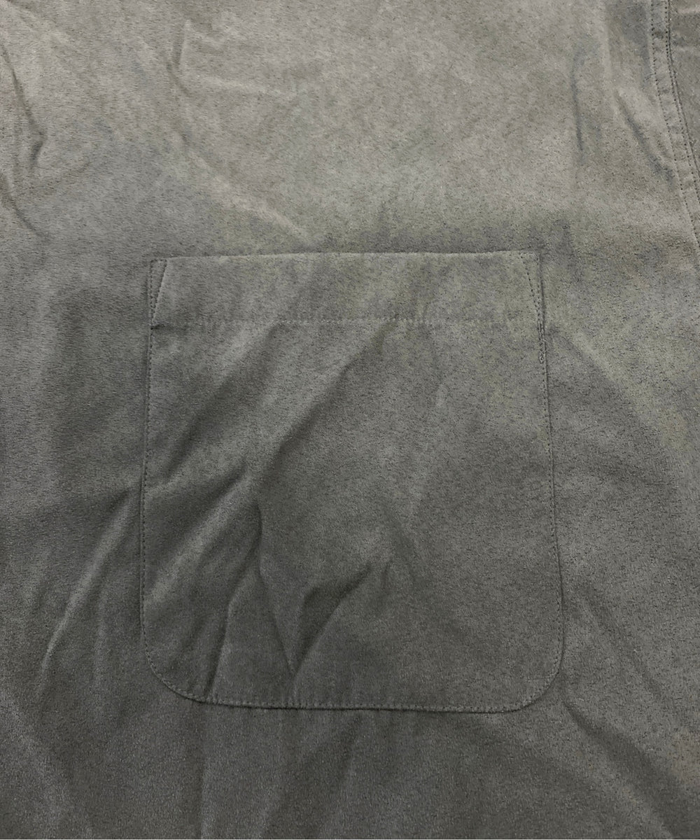 CHERESKINフェイクスウェードシャツ