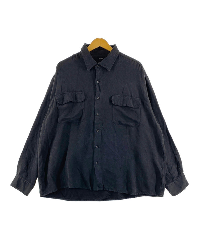 GEORGEフェイクスウェードシャツ