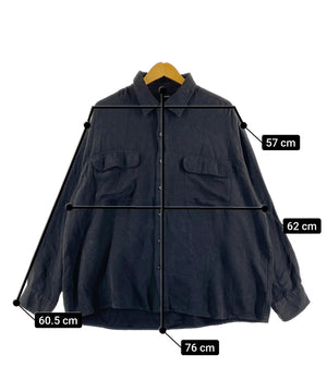 GEORGEフェイクスウェードシャツ