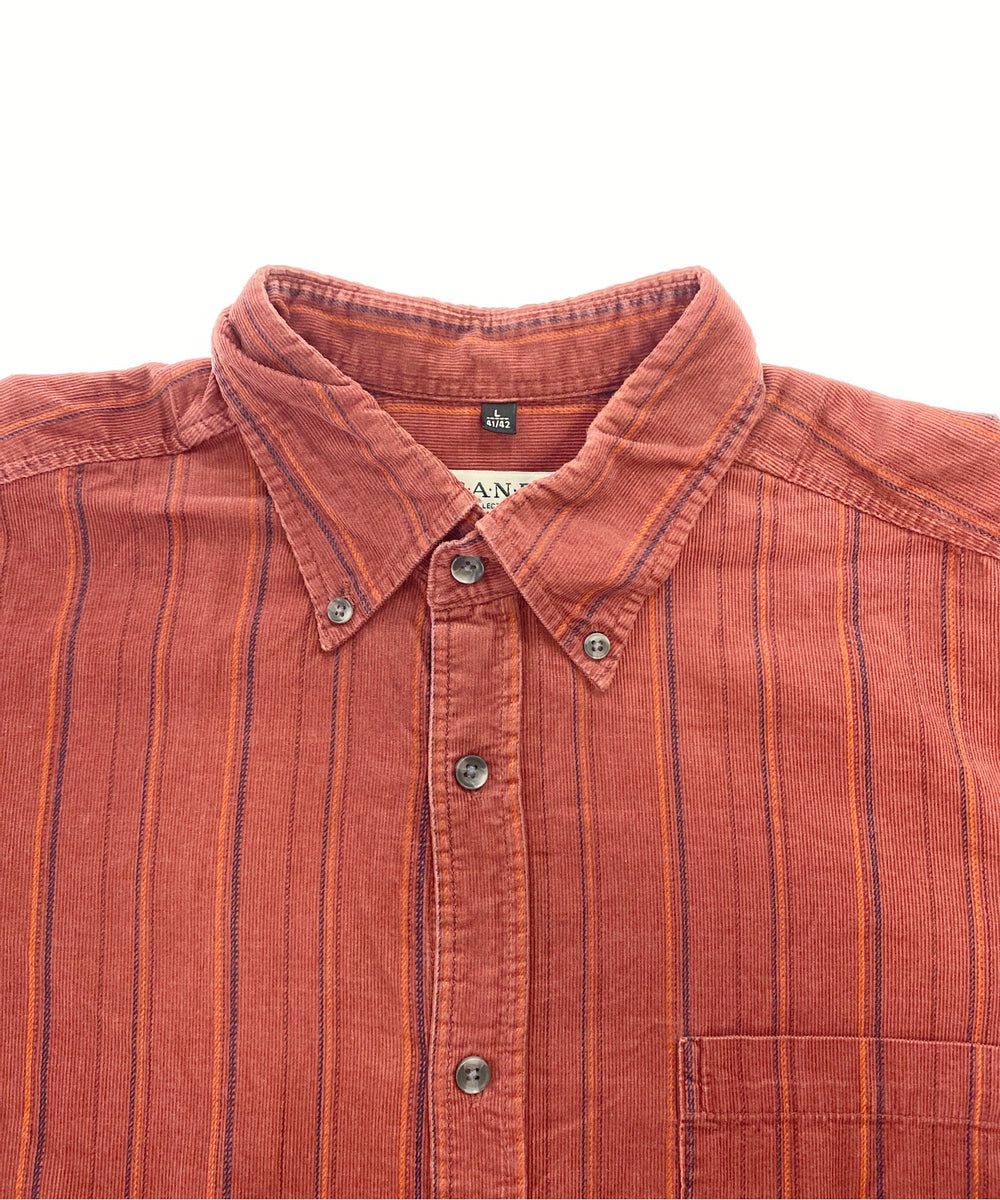 CANDAコーデュロイシャツ
